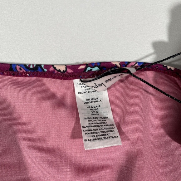 NWT Nanette Lepore [ 6 ] Eugenia‎ High Waist Bikini Bottom Persian Paisley - Picture 10 of 12